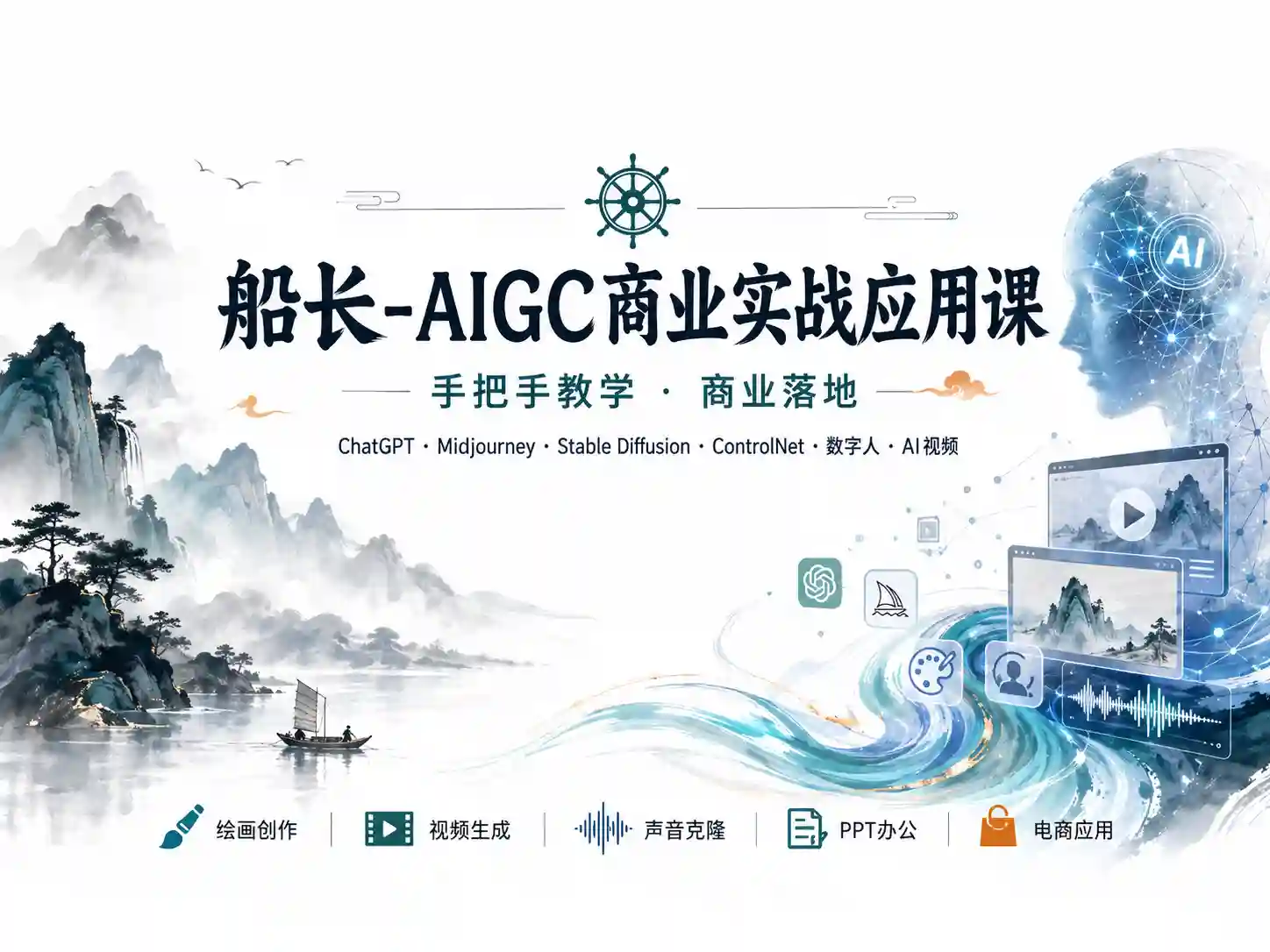 船长AIGC商业实战手把手教学