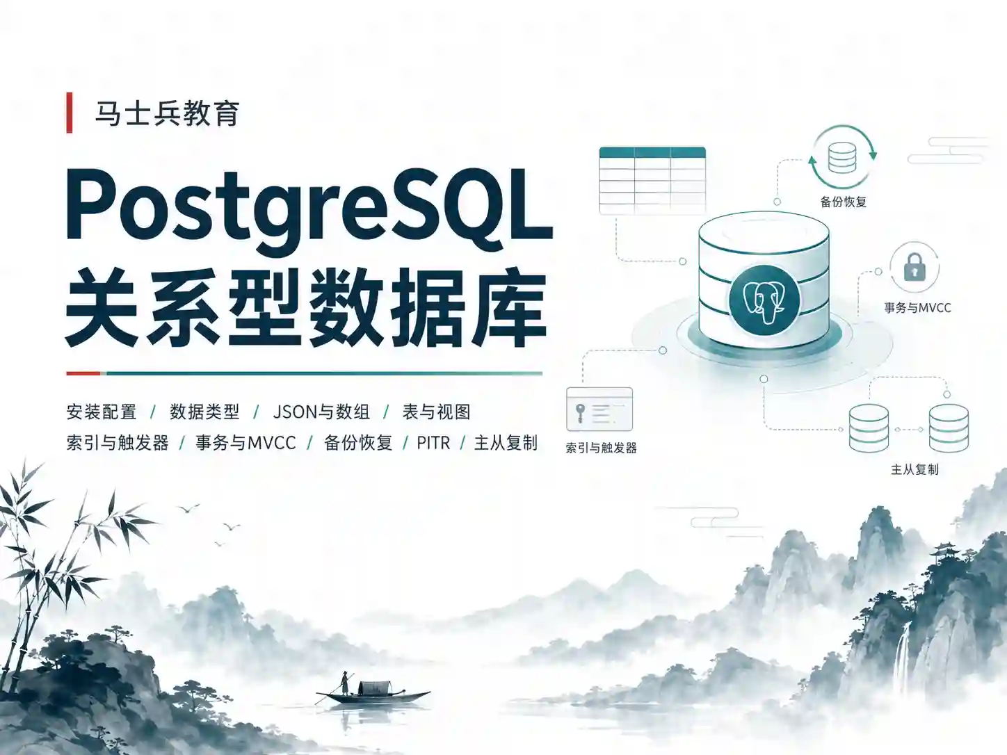 马士兵教育-PostgreSQL关系型数据库