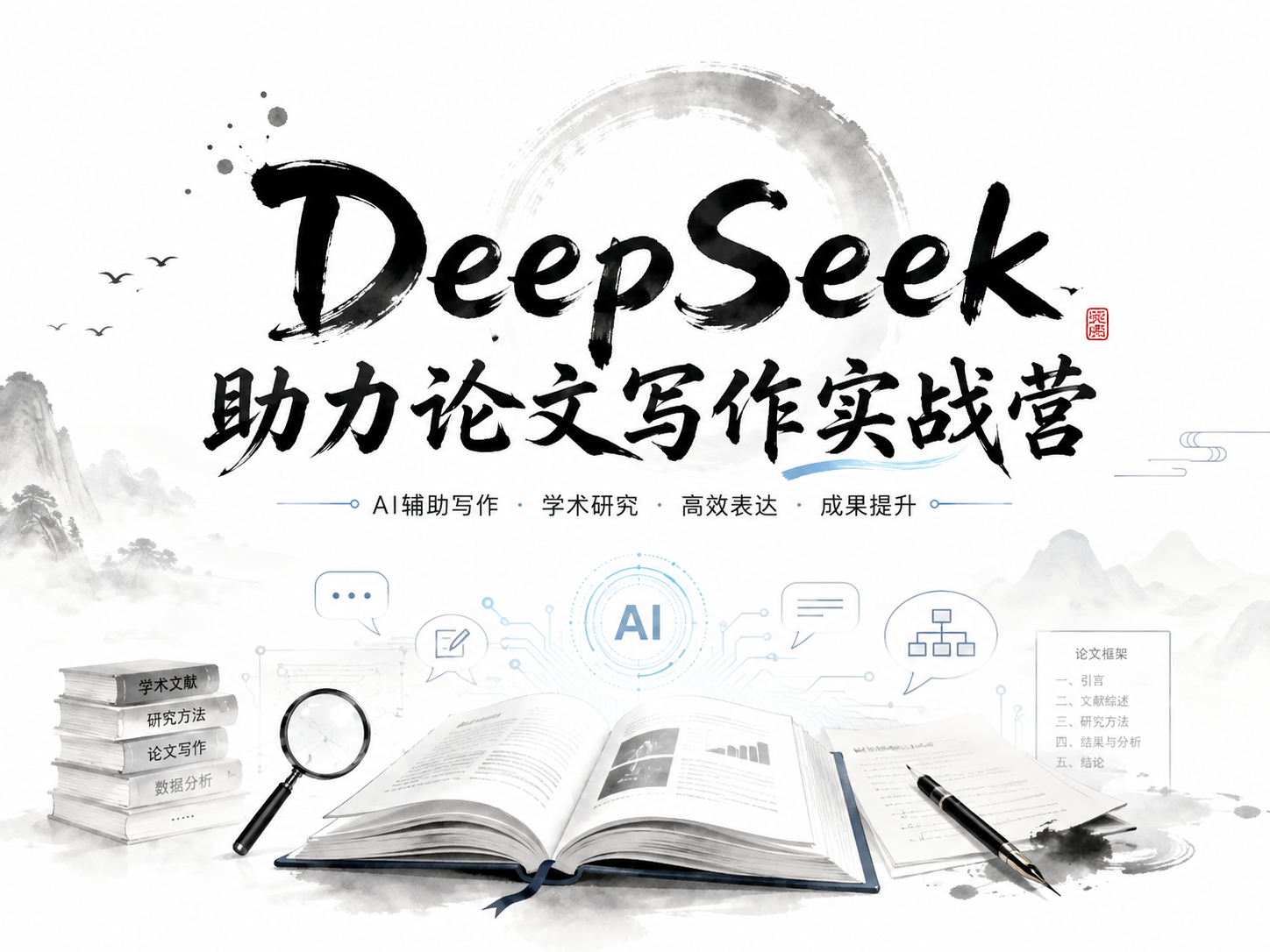 DeepSeek助力论文写作实战营