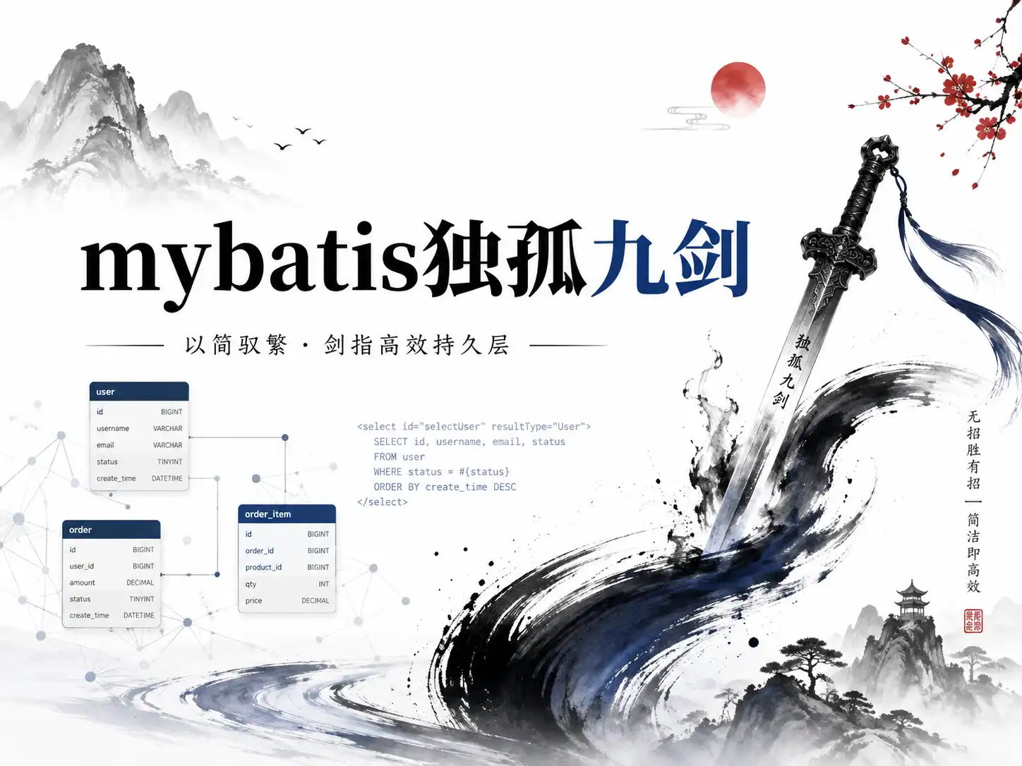 mybatis独孤九剑