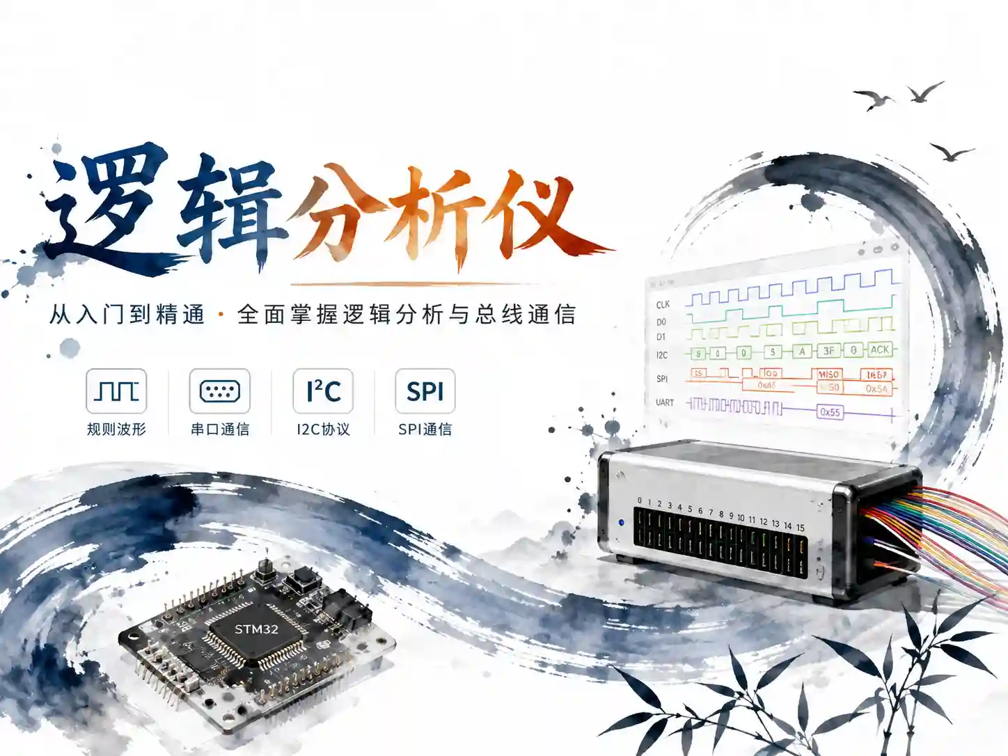 尚硅谷嵌入式之逻辑分析仪