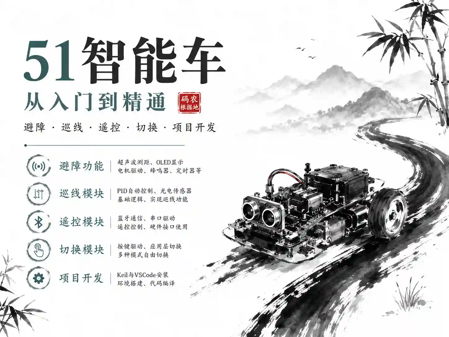 尚硅谷嵌入式之51智能小车项目