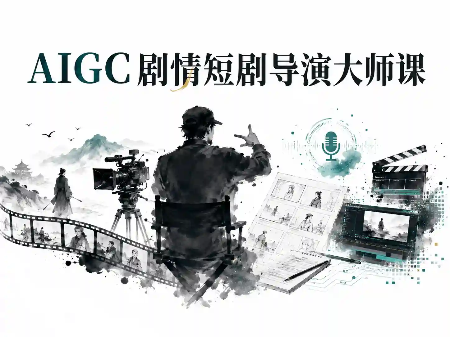 AIGC剧情短剧导演大师课