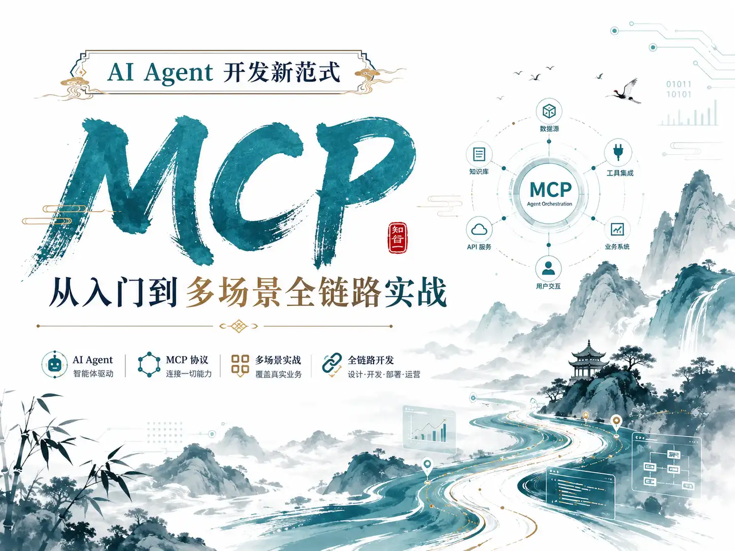 AI Agent 开发新范式 MCP 从入门到多场景全链路实战