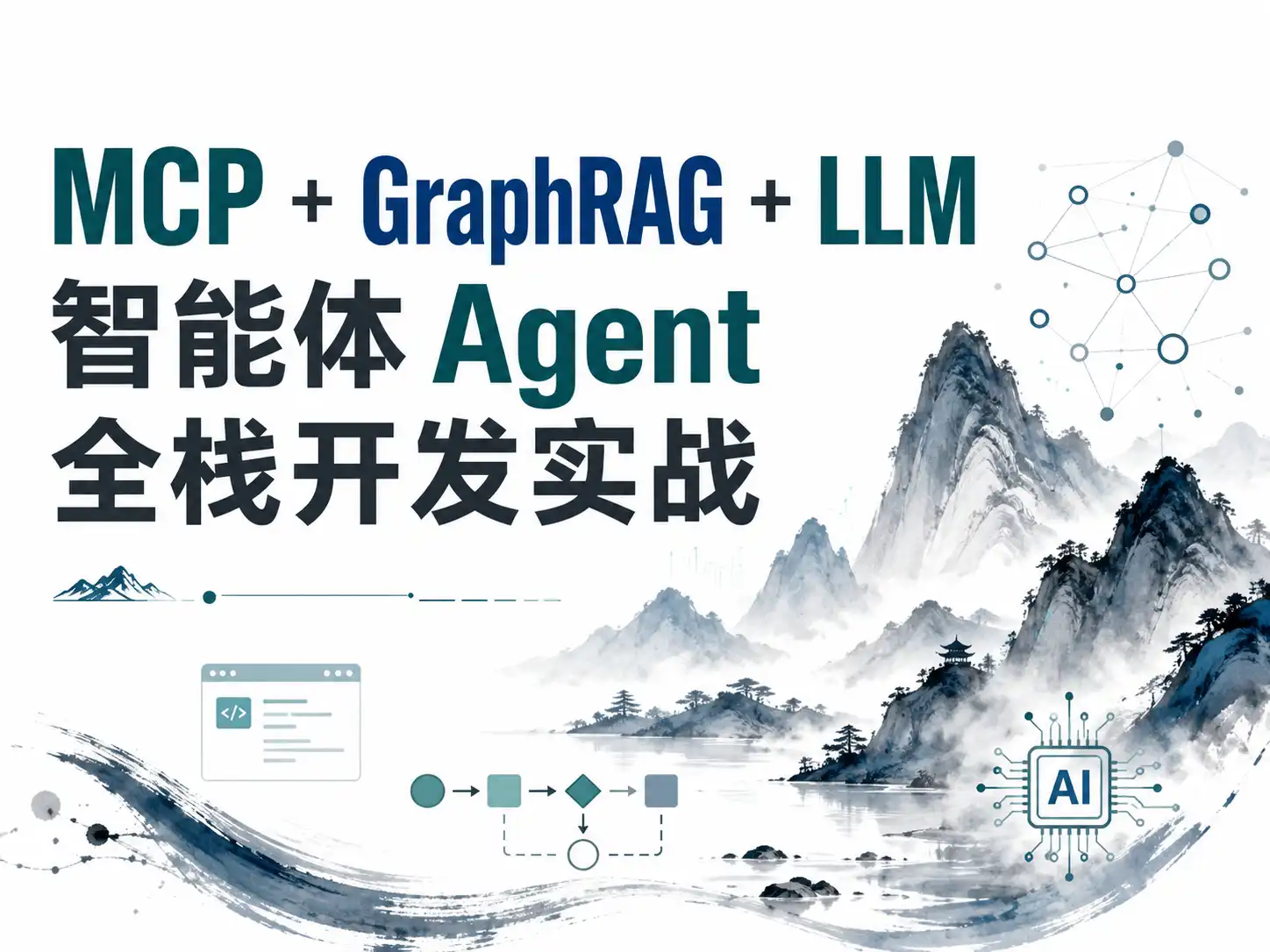 B站acedar-C大-MCP+GraphRAG+LLM的智能体agent全栈开发实战