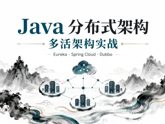 小马哥-Java训练营第四期-Java 分布式架构 – 多活架构