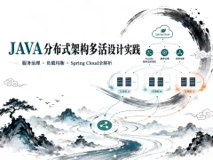 JAVA分布式架构多活设计实践 服务治理+负载均衡+Spring Cloud全解析