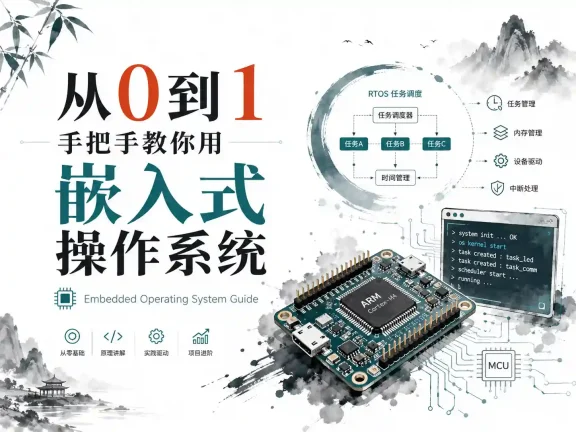 从0到1手把手教你用嵌入式操作系统