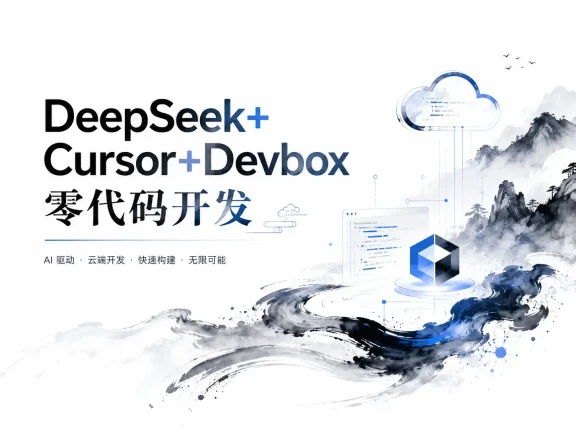 DeepSeek+Cursor+Devbox 零代码开发项目