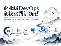 企业级DevOps全栈实践训练营—涵盖Jenkins、GitLab、SonarQube、Nexus、K8s与ArgoCD