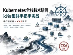 Kubernetes全栈技术培训-k8s集群手把手实战【银行级实战】+【CKA认证】