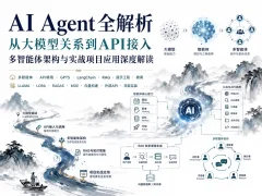 AIAgent全解析 从大模型关系到API接入 多智能体架构与实战项目应用深度解读