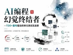 AI编程幻觉终结者–TDD+重构驱动的单元测试实战课