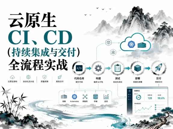 云时代必修课-云原生CI、CD(持续集成与交付)全流程实战