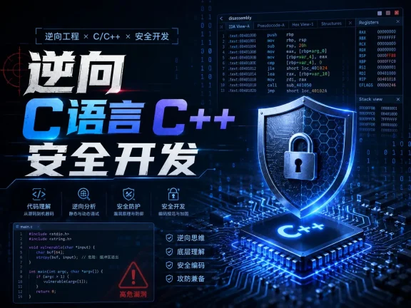 C-Ferry学院-逆向C语言C++安全开发课程合集