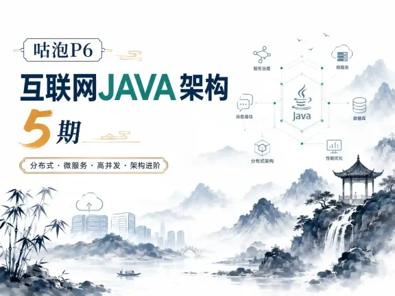 咕泡P6互联网JAVA架构5期