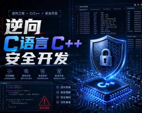 C-Ferry学院-逆向C语言C++安全开发课程合集