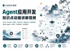 【小哲讲大模型】Agent应用开发知识点动画讲解视频