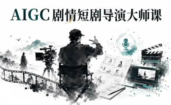 AIGC剧情短剧导演大师课