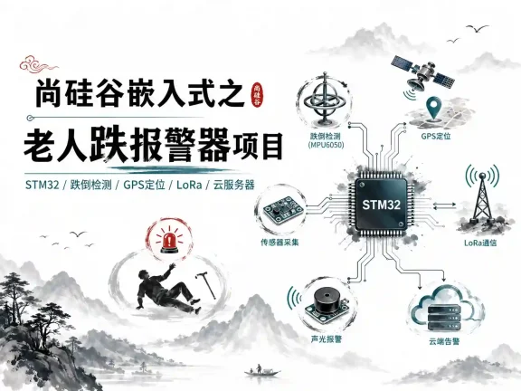 尚硅谷嵌入式之老人跌倒报警器项目