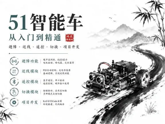 尚硅谷嵌入式之51智能小车项目