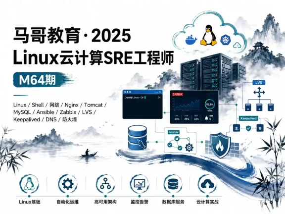 马哥教育-2025Linux云计算SRE工程师（M64期）