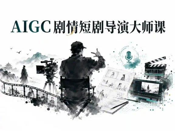 AIGC剧情短剧导演大师课