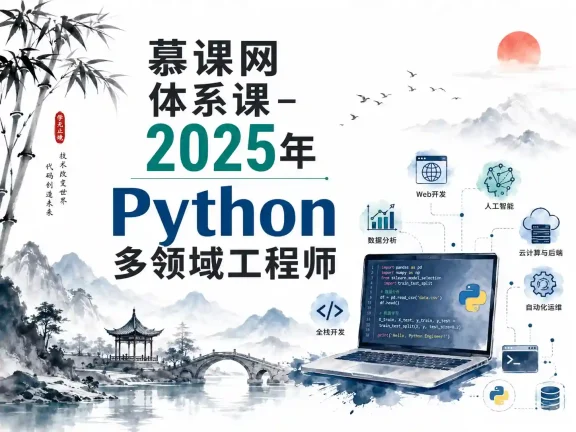 慕课网体系课-2025年Python多领域工程师