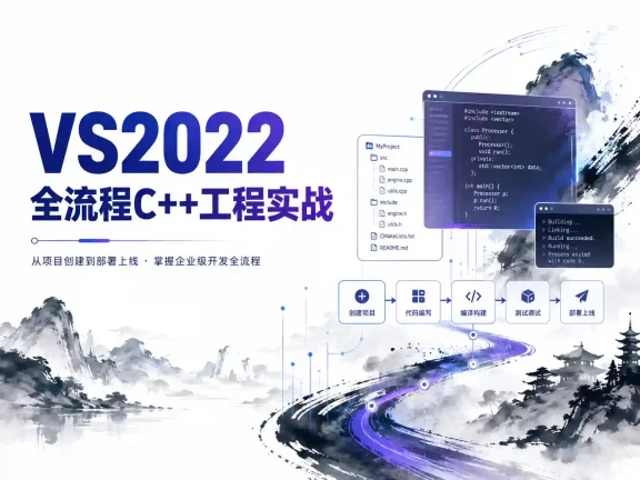 VS2022全流程C++工程实战