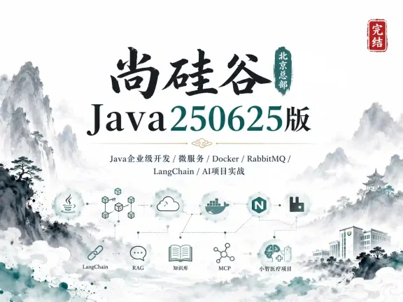 尚硅谷-北京总部Java250625版【完结】